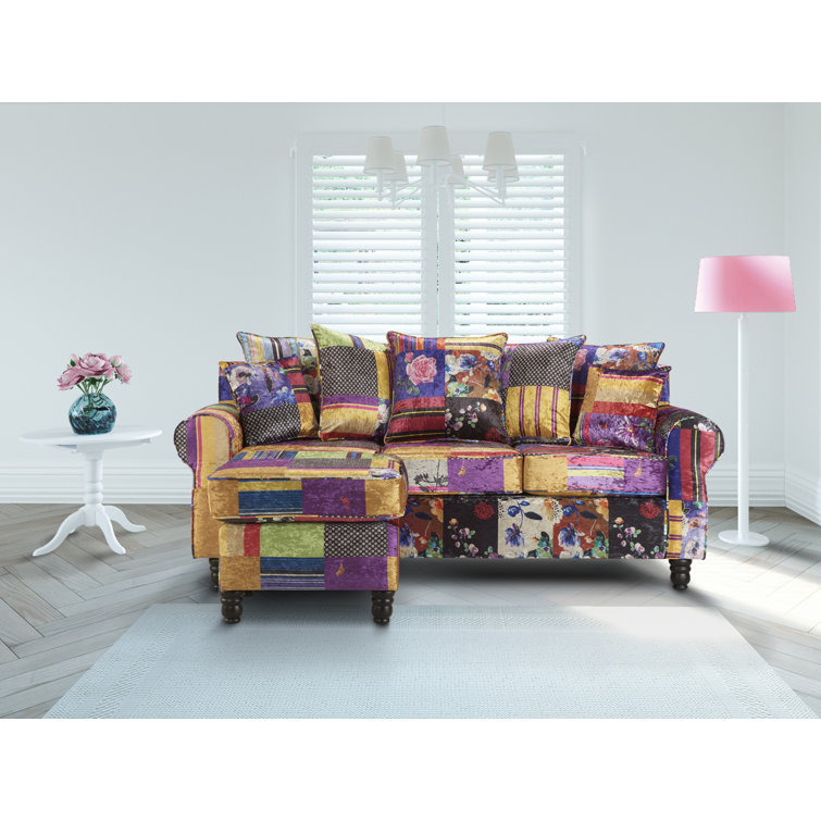 Latitude Vive Tammie Patchwork Reversible Modular Corner Sofa & Reviews